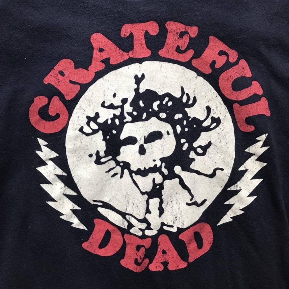 Grateful Dead navy & red band tee